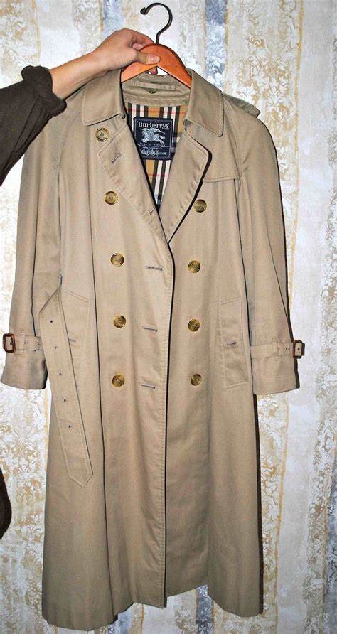 burberry trench coat men old|used Burberry trench coat men.